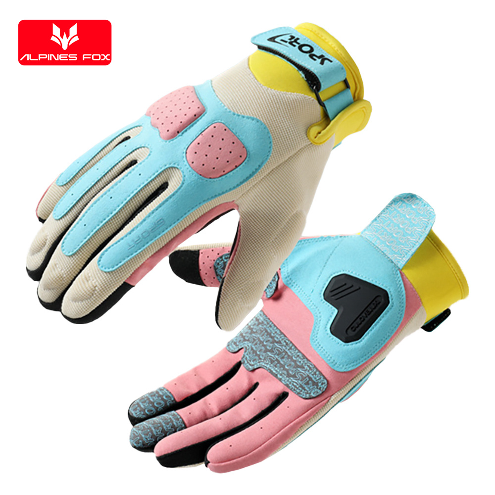 Motorcycle Gear Fox - Guanti da moto da donna estivi