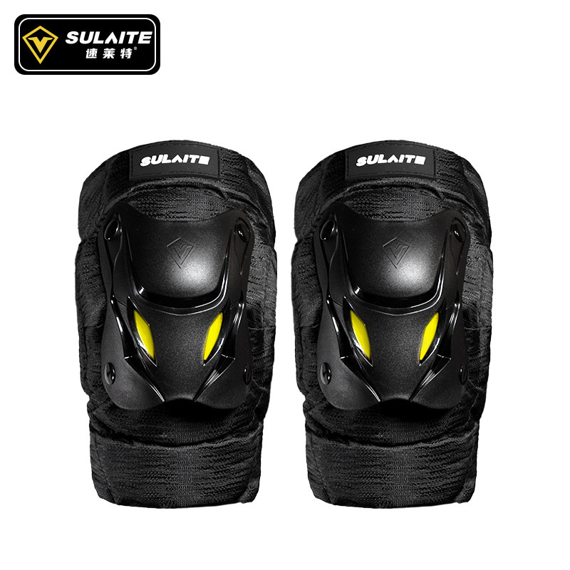 Motorcycle Gear Yellow - SULAITE Protezioni Ginocchia e Gomiti Moto