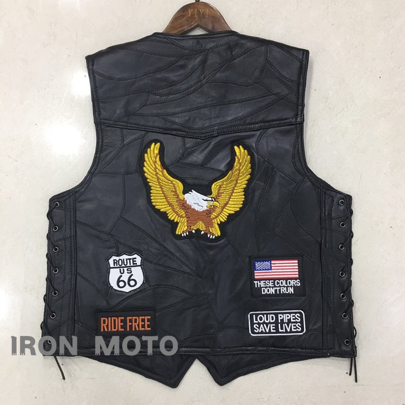 Motorcycle Gear Vest - NUOVO Gilet da Moto per Uomo,