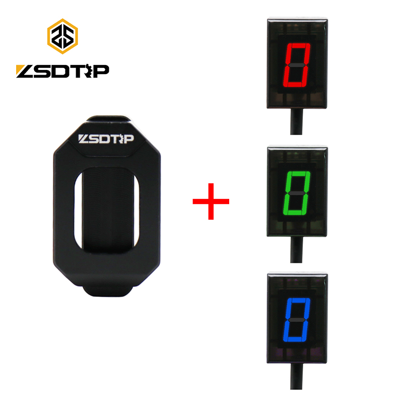 Motorcycle Gear Selector - ZSDTRP Indicatore di marcia digitale universale