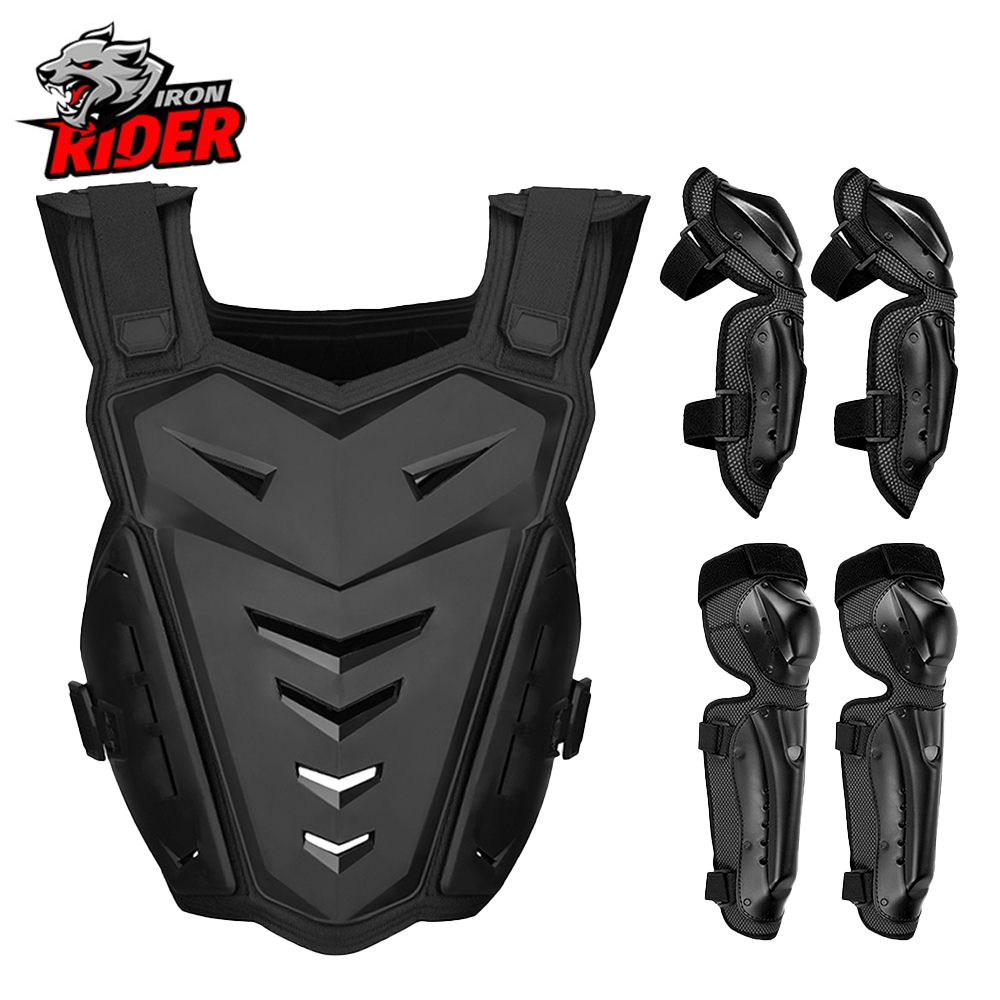 Motorcycle Gear Vest - Armatura Protettiva per Motocross, Giacca da