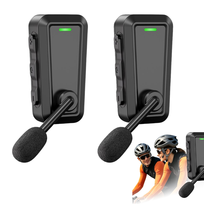 Intercom Headset Helmet - Interfono wireless per casco, auricolare Bluetooth