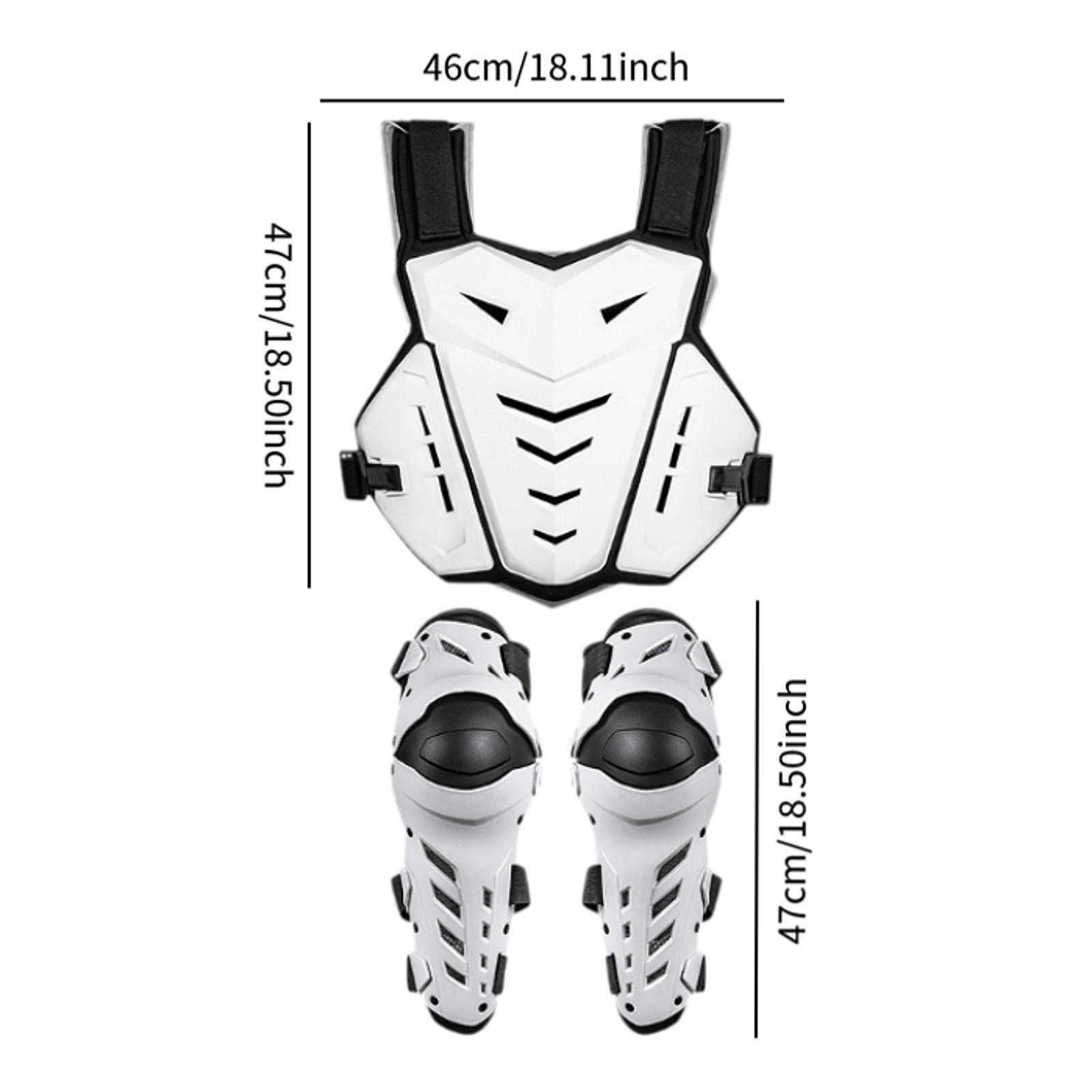 Motorcycle Gear Vest - Gilet Protettivo per Moto, Set di