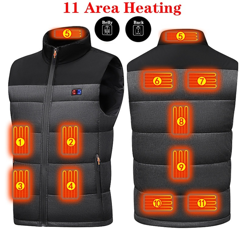 Motorcycle Gear Vest - Gilet riscaldato Abbigliamento riscaldante con ricarica