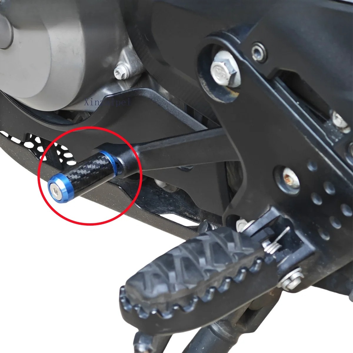 Motorcycle Gear Shift - Leva del Cambio Modificata in Fibra