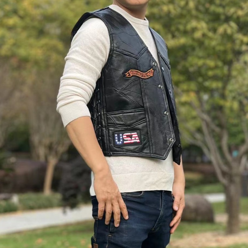 NUOVO Gilet da Moto per Uomo,  - Motorcycle Gear Vest recensione e prezzo