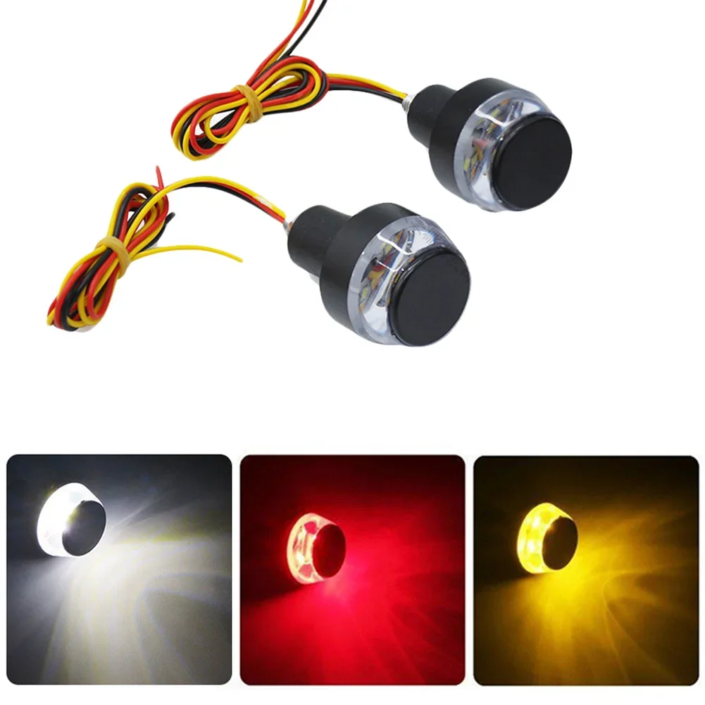 2 Pezzi Luce LED per Manubrio  - Motorcycle Gear Yellow recensione e prezzo