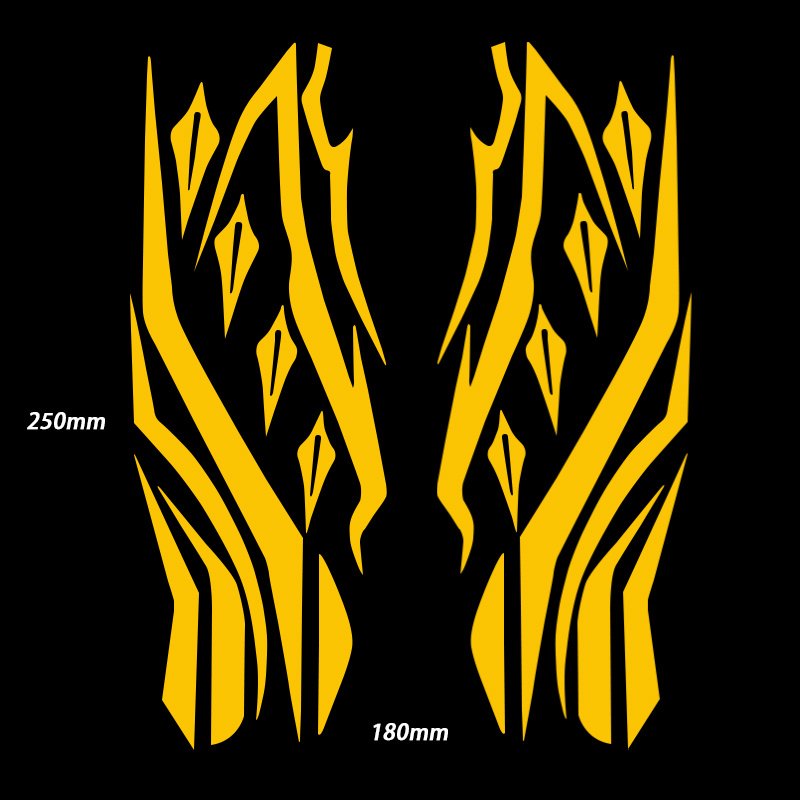 Adesivi Decorativi per Moto Gi - Motorcycle Gear Yellow recensione e prezzo
