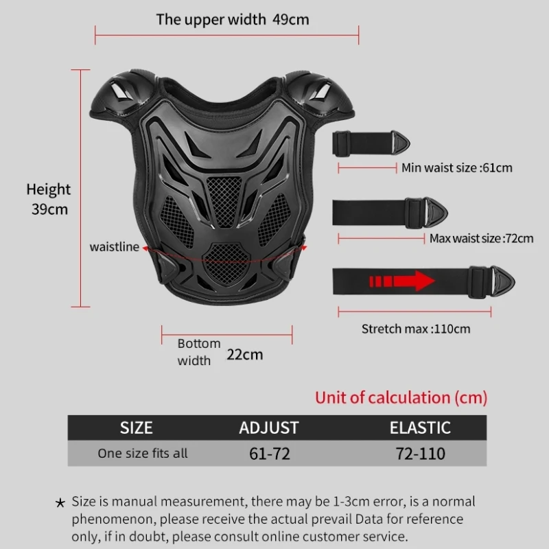 Bambini Moto Equitazione Body  - Motorcycle Gear Vest recensione e prezzo