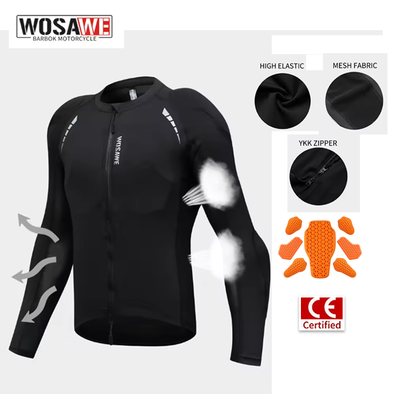Giacca da Moto WOSAWE per Uomo - Gearx Motorcycle Jacket recensione e prezzo