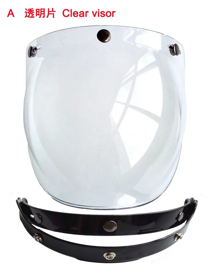 Visiera per casco da motocicli - Motorcycle Gear Yellow recensione e prezzo