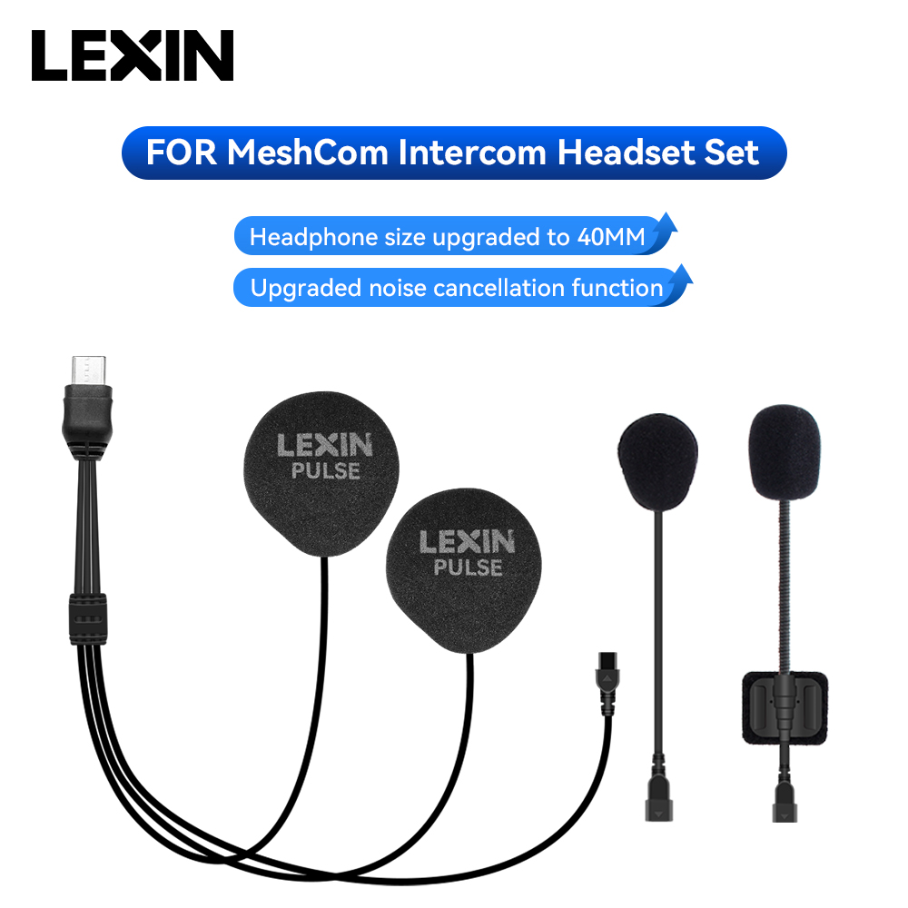 Set Cuffie e Clip LEXIN-MeshCo - Intercom Headset Helmet recensione e prezzo