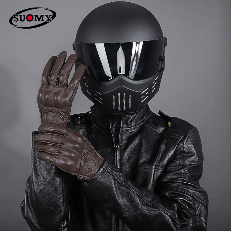 Guanti da Moto SUOMY in Pelle  - Motorcycle Gear Yellow recensione e prezzo