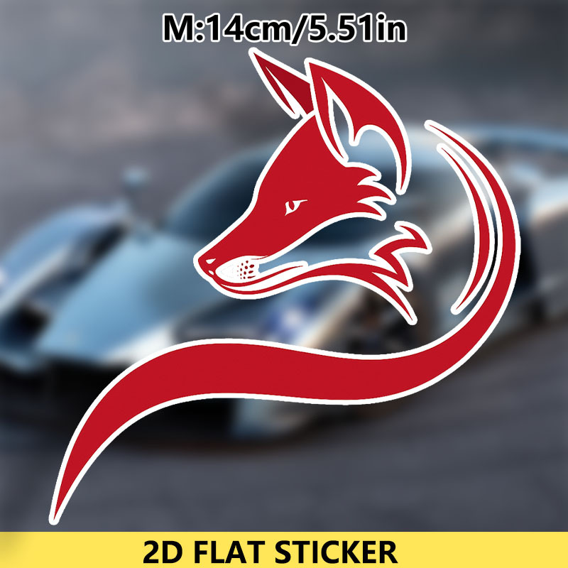 1 adesivo in vinile elegante a - Motorcycle Gear Fox recensione e prezzo