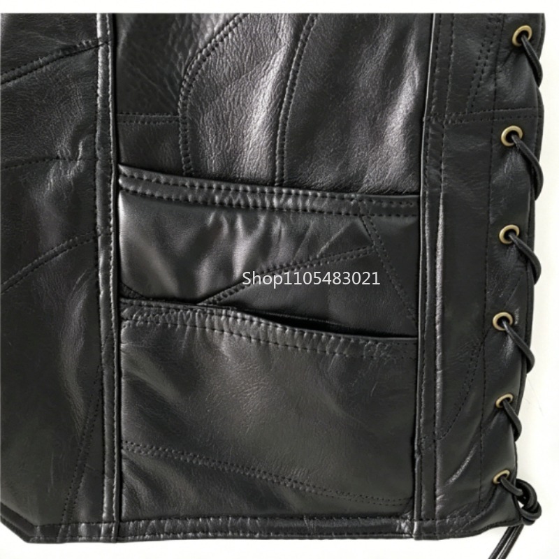 Gilet da motociclista in pelle - Motorcycle Gear Vest recensione e prezzo