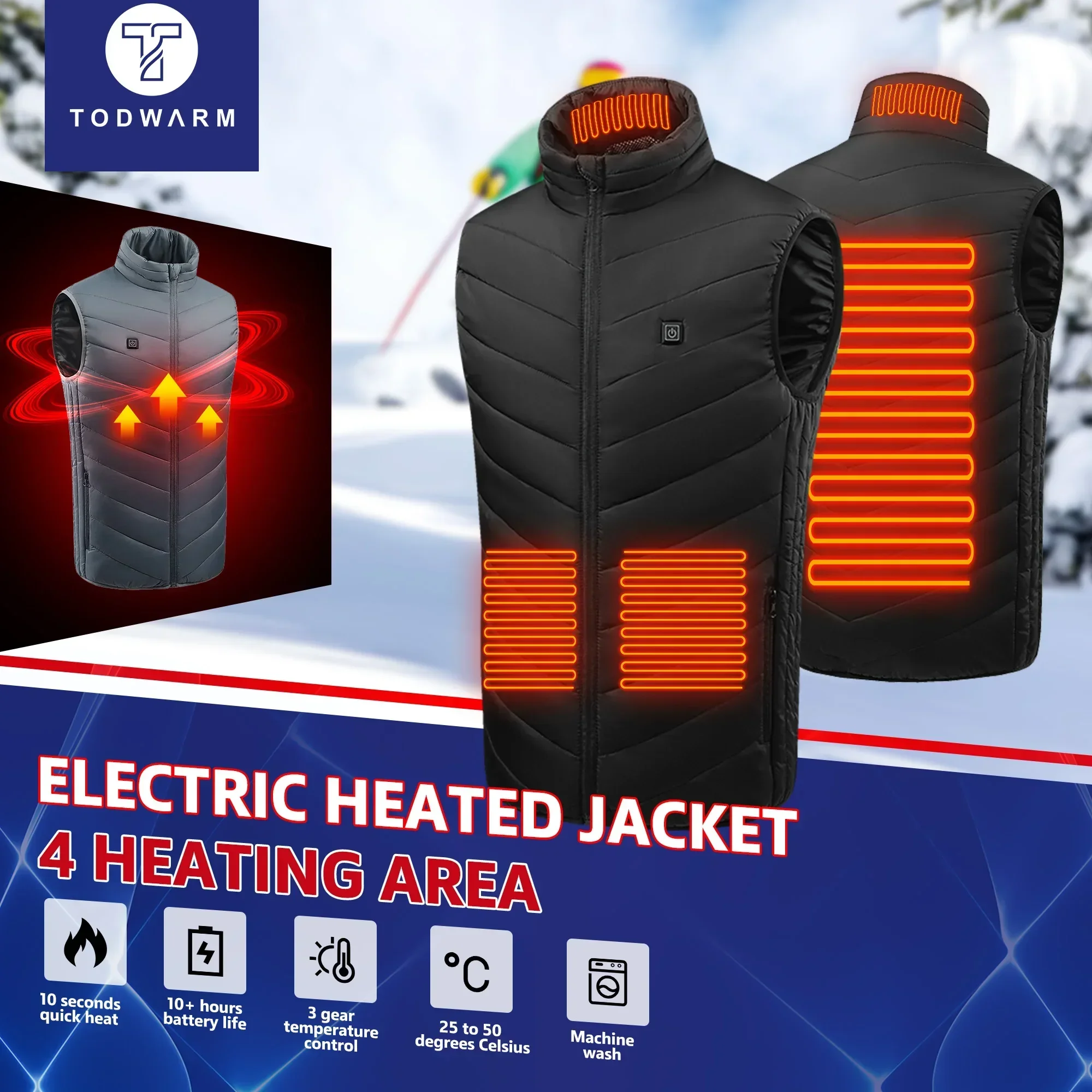 21 Gilet riscaldato Giacche ri - Motorcycle Gear Vest recensione e prezzo
