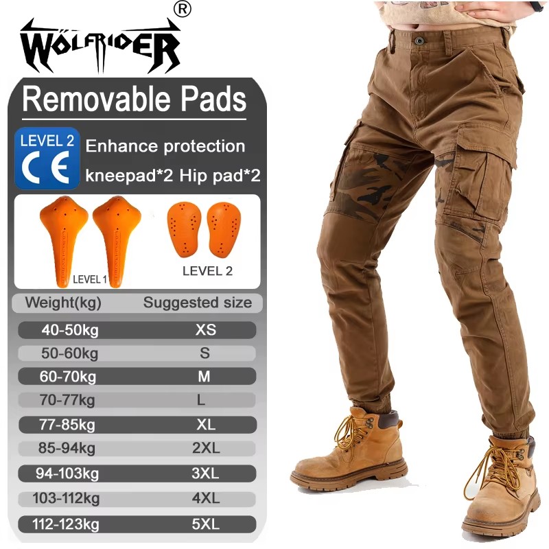 Pantaloni da Lavoro per Moto A - Motorcycle Gear Yellow recensione e prezzo