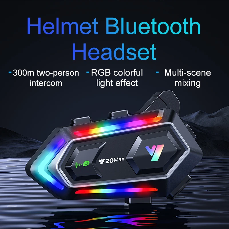 Casco Moto Y20 MAX con Auricol - Intercom Headset Helmet recensione e prezzo