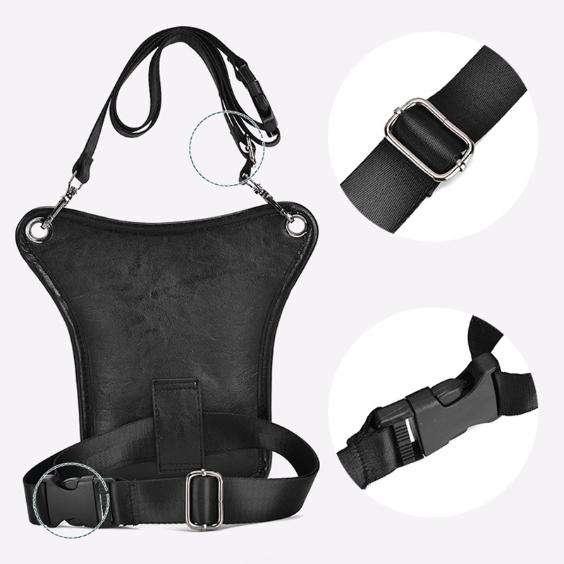 Marsupio vintage in pelle Pu B - Motorcycle Gear Bag recensione e prezzo