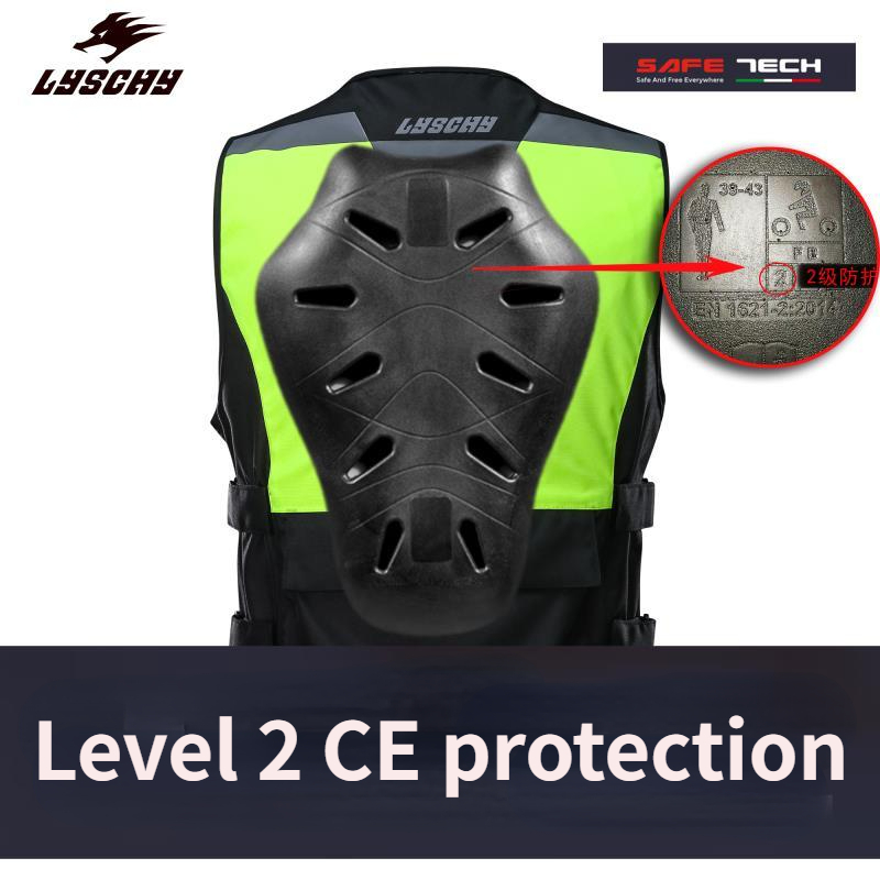 LYSCHY Gilet Riflettente per M - Motorcycle Gear Vest recensione e prezzo